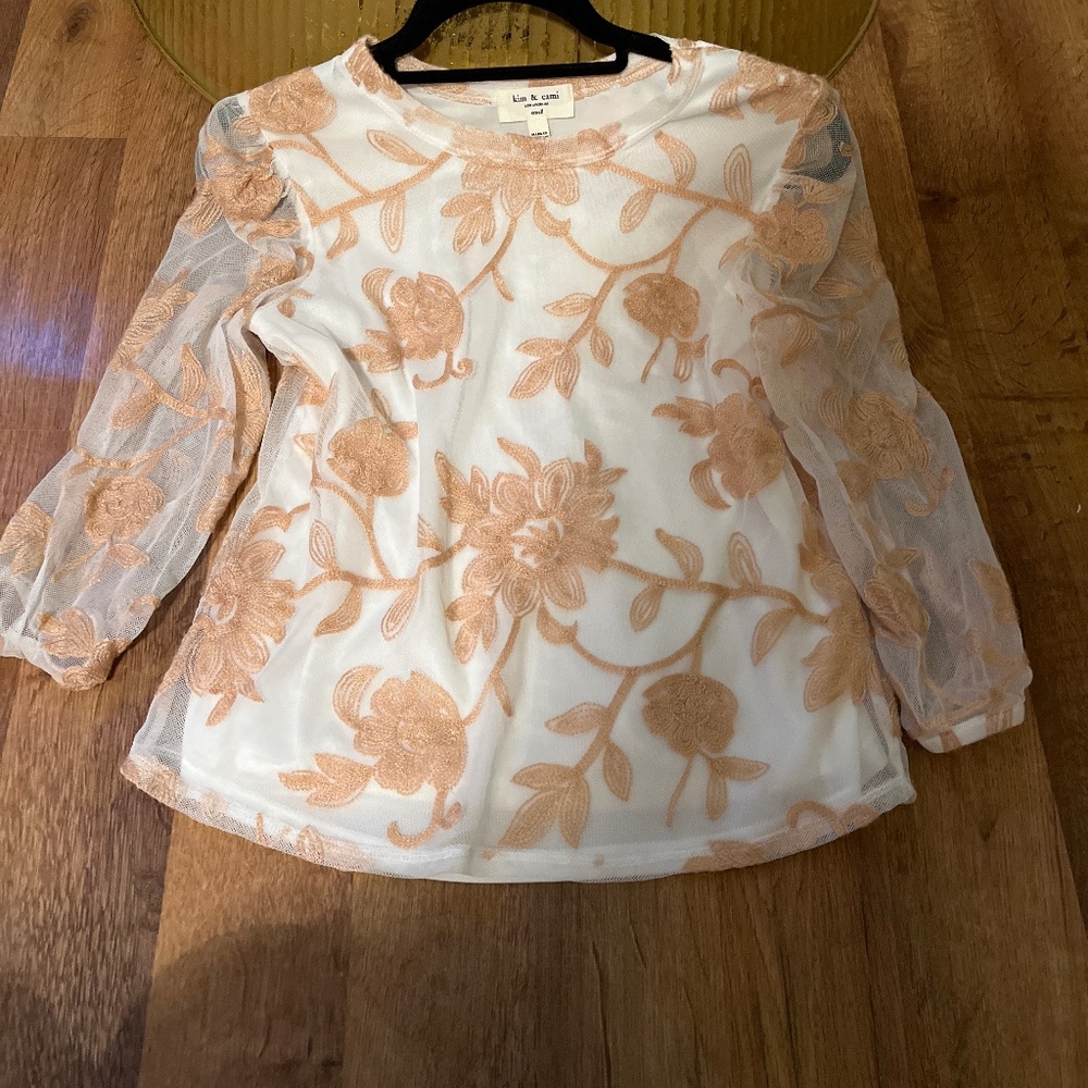 3/4 sleeve top